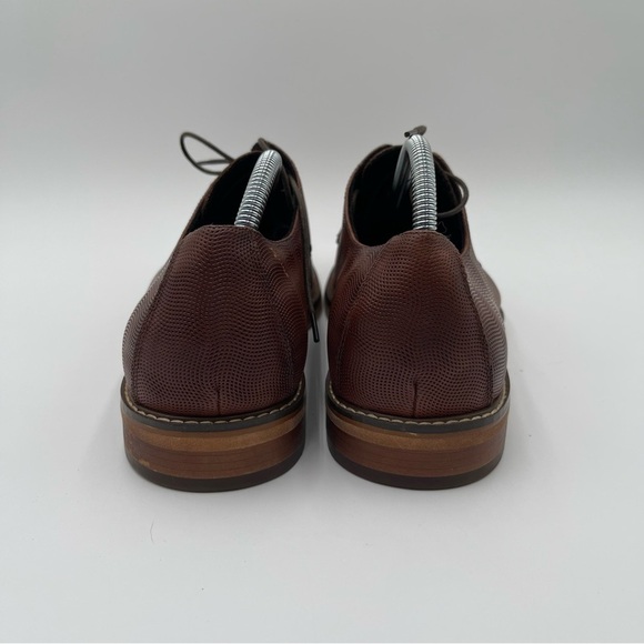 Kenneth Cole New York Men's Dance Lace Up Oxford Brown Size 11.5 Dress Shoes - Picture 4 of 12